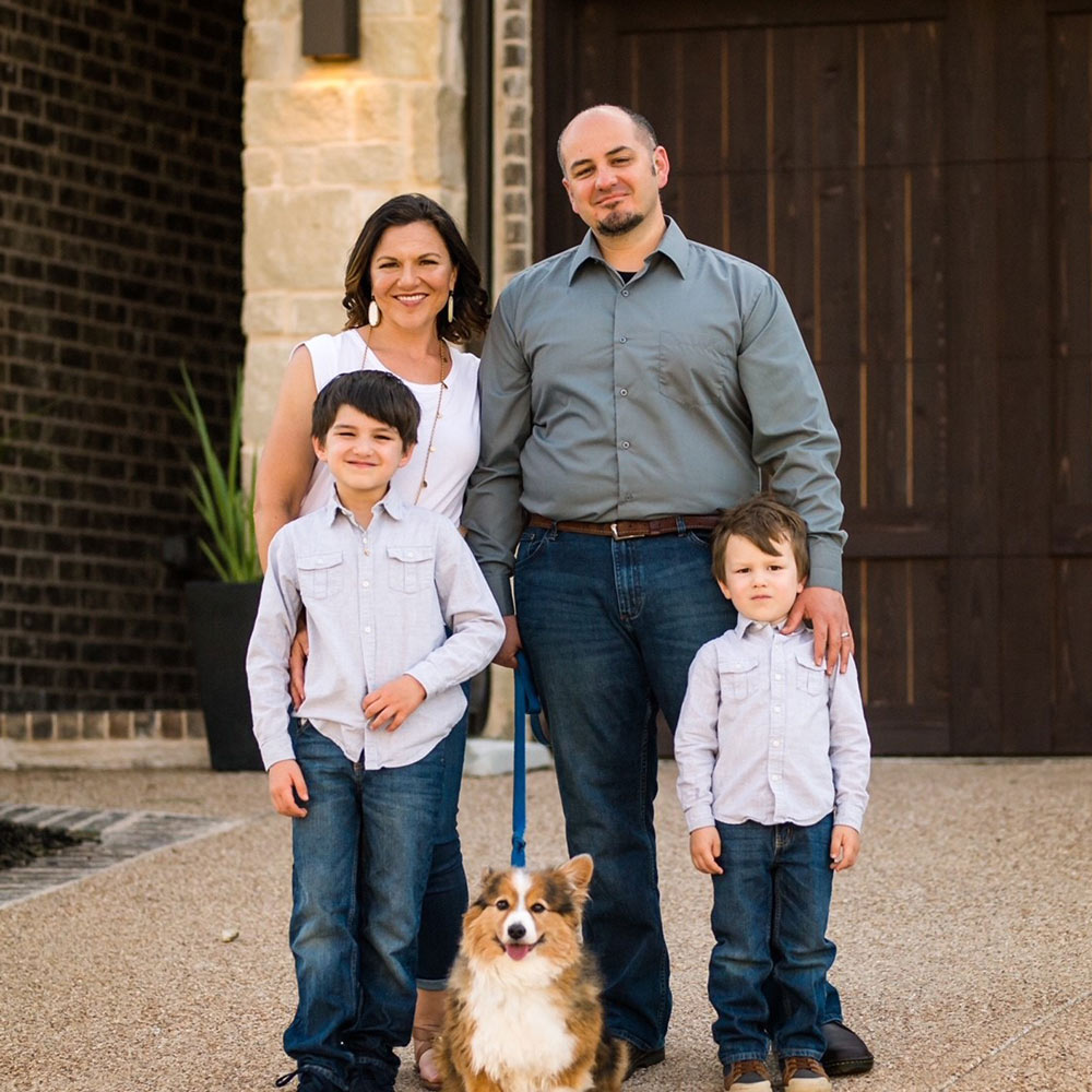 Joaquin, Magdalena, Gabriel and Sebastian