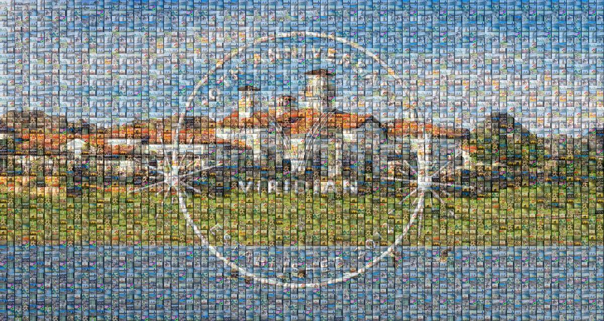 Viridian Photo Mosaic