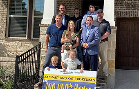 David Weekley Homes Celebrates 100,000th Closing