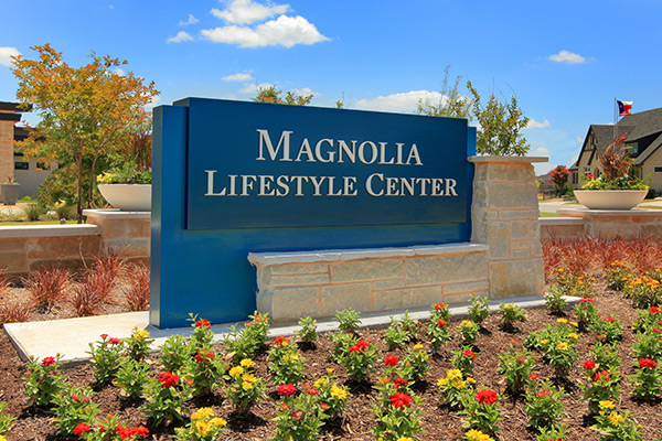 Entrance to the Magnolia Lifestyle Center