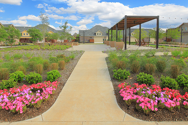 Viridian saves water with sustainable landscaping.
